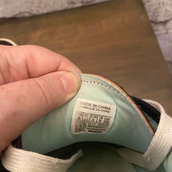 Reebok Black Neoprene Sneakers - Picture 4 of 5